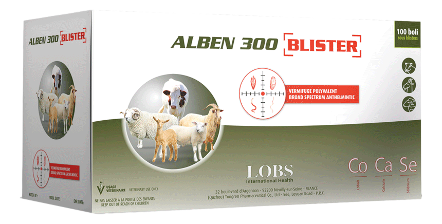 ALBEN 300 BLISTER